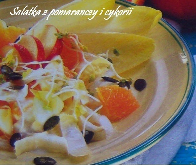 Sałatkazpomarańczyicykorii