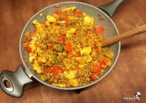Soczewica w sosie curry